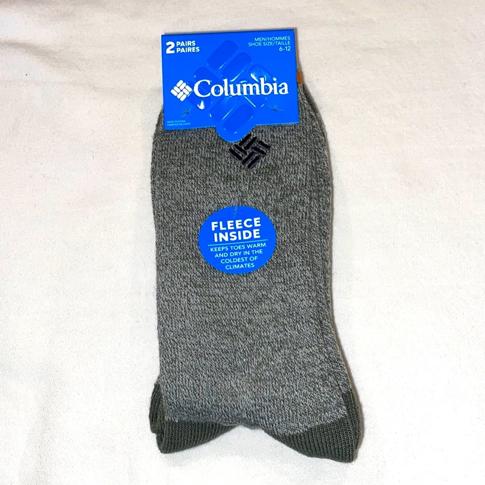 Columbia 2 pack mens socks
